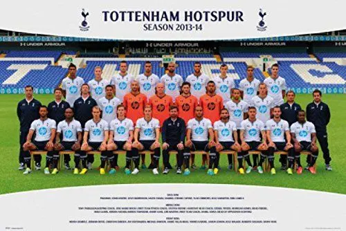 Produktbild: 1art1 Fußball Poster Tottenham Hotspur, Team Photo13/14 Plakat | Bild 91x61 cm