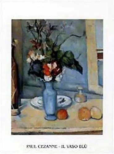 Produktbild: 1art1 Paul Cézanne Poster Il Vaso Blù Kunstdruck Bild 30x24 cm