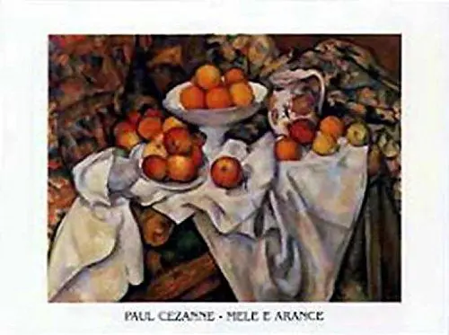 Produktbild: 1art1 Paul Cézanne Poster Mele Ed Arance Kunstdruck Bild 30x24 cm