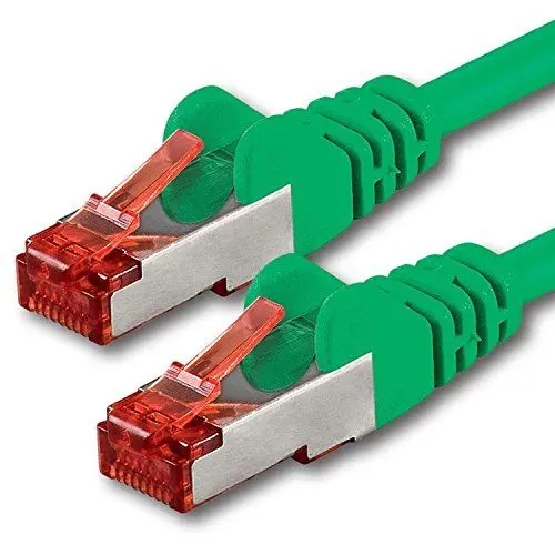 Produktbild: 1aTTack.de 1x 7,5m - Cat 6 Netzwerk-Kabel Patch-Kabel Cat6 RJ45 SFTP - Grün