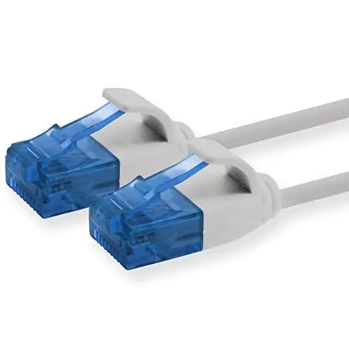 Produktbild: 1aTTack.de 660141 Cat6 Cat.6 Kabel Cat Netzwerkkabel 3,0 m - Patchkabel Slim Kabel (Kleiner Durchmesser - sehr flexibel) 1000 Mbit/s - 1 Stück - grau