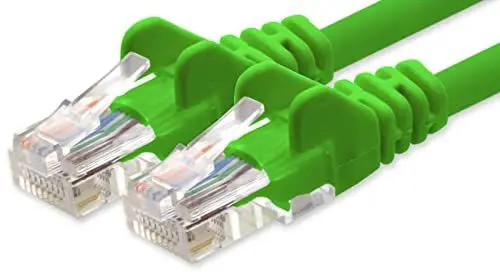 Produktbild: 1aTTack.de Netzwerkkabel Cat.6 - grün - 1x - 7,5m - CAT6 Ethernet Kabel Lankabel 1000 Mbits Patchkabel
