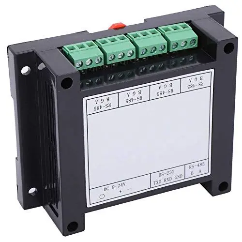 Produktbild: Repeater, 4-Kanal-RS485-Repeater, Fotoelektrischer Isolations-Hub, Sharer-Splitter in Industriequalität, Industrie und Wissenschaft