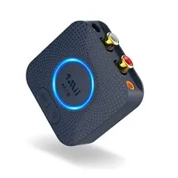 Produktbild: 1Mii B06HD Bluetooth 5.1 Empfänger, aptX HD Low Latency HiFi Wireless Audio Adapter mit 3D Surround, 3,5 mm & Cinch-Eingang, Bluetooth Audio Receiver für Lautsprecher Stereoanlage, 15 Hrs Spielzeit