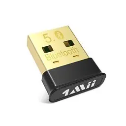 Produktbild: 1Mii Nano Bluetooth Adapter USB-Dongle,Geringe Latenz und geringer Stromverbrauch,Bis zu 7 Geräte, Für Windows 11/10/8.1/8/7(Treiber erforderlich),Bluetooth-Stick für Desktop,Headsets,Lautsprecher