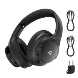Produktbild: 1Mii Y8 Over Ear Kopfhörer Bluetooth, Hybrid Active Noise Cancelling Kopfhörer, LDAC Hi-Res Audio, Tiefer Bass, 75H Spielzeit, Faltbares Design, Komfortable Ohrmuschel