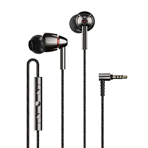 Produktbild: 1MORE E1010 Quad-driver Hi-Fi Kopfhörer In-Ear Ohrhörer Hi-Res Audio mit Mikrofon und Fernbedienung Kompatibel mit iOS und Android