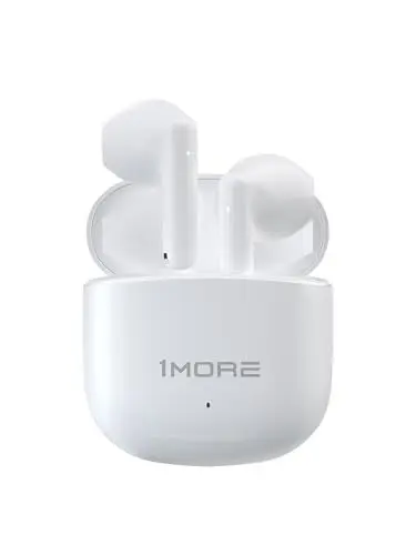 Produktbild: 1MORE Q10 Mini Kopfhörer Kabellos, In Ear Ohrhörer Bluetooth 5.3, Wireless Headphones mit 13mm Treiber, 26 Std. Spielzeit, IPX4 Wasserdicht, 2 Mikros mit KI, Touch Control, Tiefer Bass (Weiß)