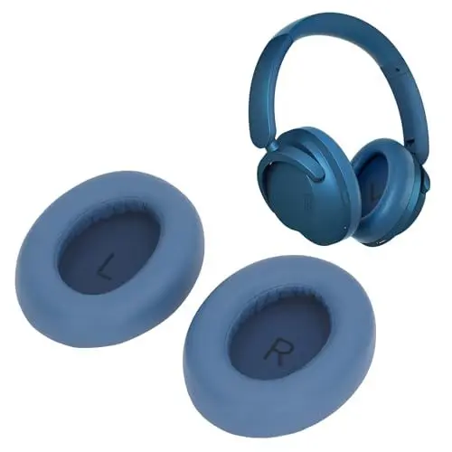 Produktbild: Ersatz-Headset-Ohrpolster für SonoFlow, Atmungsaktiver Proteinleder-Schwamm, Schalldämmung, Geräuschreduzierung, Weiche Ohrpolster für SonoFlow Gaming Headset
