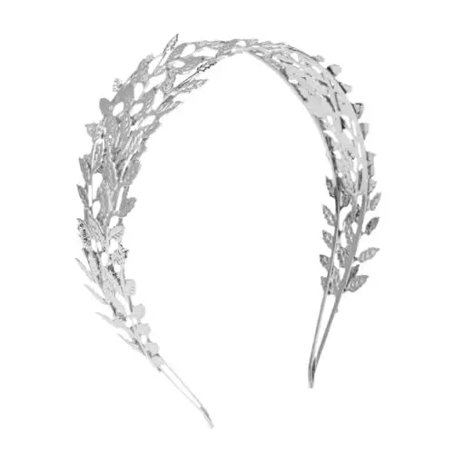 Produktbild: 1Stk Blatt Stirnband haarschmuck haar zubehör haircharm r?mischer Lorbeer Krone der griechischen G?ttin Blätter Kleid Griechenland Lorbeerblatt Brautjungfer Kopfbedeckung Legierung