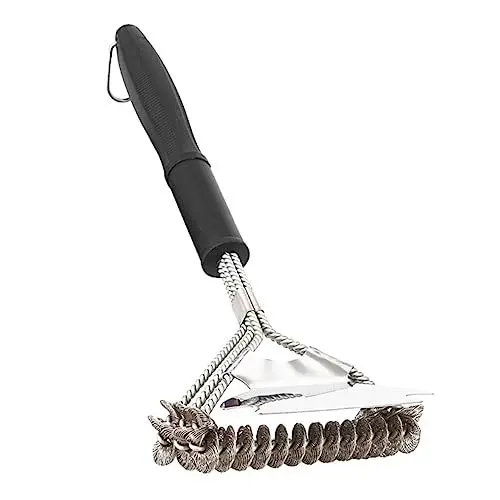Produktbild: CIYODO Unverzichtbare Grillbürste Für Den Grillrost Antihaft-bürste Aus Stahldraht Einfach Zu Verwenden Für Die Reinigung Von Grills Im Freien Und in Der Küche