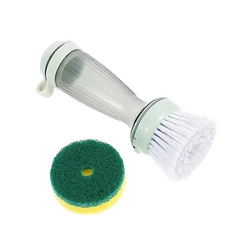 Produktbild: 1Stk Spülbürste Pinsel küche Kitchen Brush Ergonomische Bürste Bad bürste fensterputzsauger fensterputzmittel Wanne Wäscher Pinselpfannenartefakt Reinigungsbürste Haustierwolle