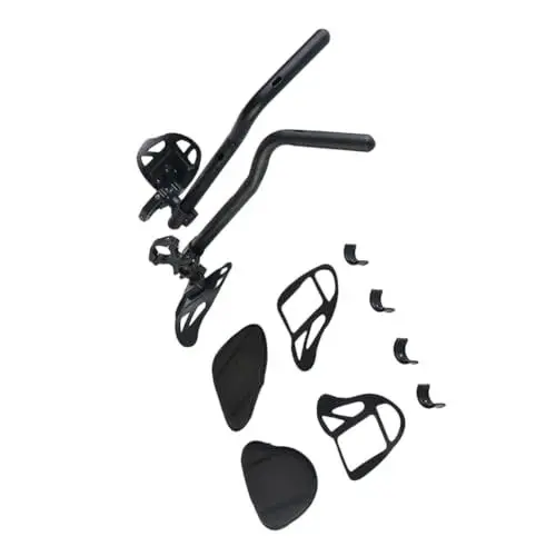 Produktbild: 1Stk kurzes Balkenende Fahrradruhe Lenker MTB Bike Bar endet Fahrrad entspannen Rest Aero-Lenker heimtrainer fahrrad Lenker für Rennrad Lenker ausruhen Luft handhaben Griffigkeit
