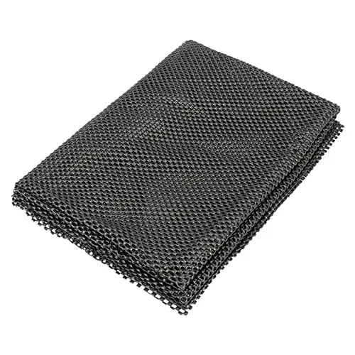 Produktbild: 1Stk rutschfeste Matte latexfarbe matt Auto Kofferraum schutzmatte zubehör fürs Auto Haushalt Schutzpolster Gepäck Wagen 600d Gestricktes Autositzkissen aus funktionellem Netzstoff