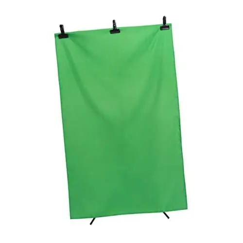 Produktbild: 1stk Hintergrund Der Videofotografie Zusammenklappbarer Grüner Bildschirm Versenkbarer Greenscreen-Hintergrund Musselin-hintergründe Für Die Fotografie Faltbar Ausgeschnitten