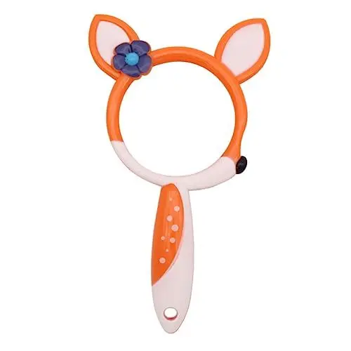 Produktbild: 1stk Hirsch Lupe Spielzeuge Kinder Spielset Entzückende Lupe Tragbare Lupe Vergrößernde Lesebrille Lupe Kinder Mini-lupen Kartenlupe Schmuck Lupen Led-vergrößerung Seitenlupe Acryl Anneome