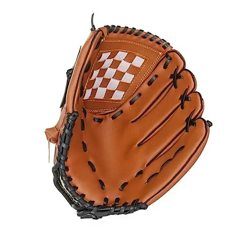 Produktbild: YARNOW Baseballhandschuhe Verdickt Für Infield Pitcher Softballhandschuhe Sport Infielder-Handschuhe Für Junge Mädchen Männer Frauen Jugendliche Gelb Zufällige Nähfarbe