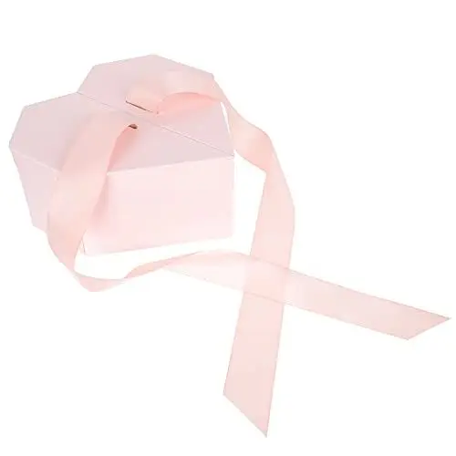 Produktbild: 1stk Liebe Geschenkbox Herz Geschenk Box Papier B?ckerei Box Papier Box Herz Cookie Box Bonbonschokolade Jahrgang Herz Candy Box Polyester Modellbaukasten Fein Brautjungfer