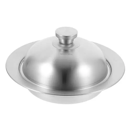 Produktbild: 1stk Mit Deckel Gedämpft Dampftopf Dampfgarer Aus Edelstahl Dampfgarer Für Zu Hause Multifunktionaler Dampfgarer Praktischer Dampfgarer Dampfer Rostfreier Stahl Gedünsteter Fisch