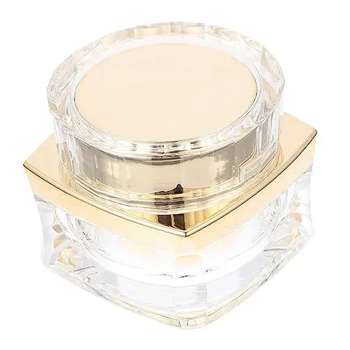 Produktbild: DRESSOOS 50g Acryl Gesichtscreme Flasche Auslaufsichere Reise Kosmetik Spender Wiederverwendbare Vorratsflasche