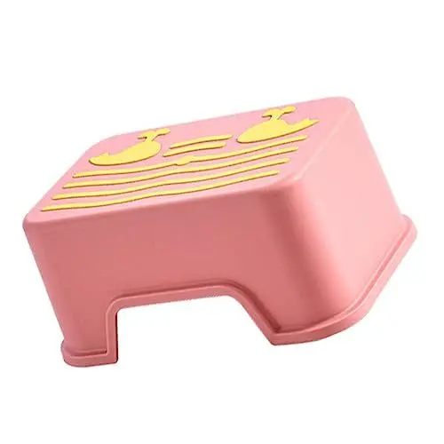 Produktbild: 1stk Tritthocker Für Kinder Töpfchen Fußbank Tritthocker Für Kleinkinder Badezimmerhocker Hocker Für Badezimmer Kleinkind Hocker Kinderhocker Baby Fußhocker Pp Toilette