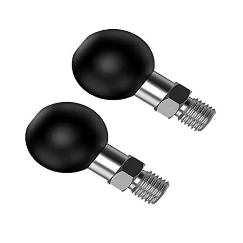 Produktbild: 1-Zoll Ball Mount Tragbare Stativ Ball Adapter Motorrad ATV Rückspiegel Schraube Kugelkopf M8x1.25mm Kompatibel mit RAM Mounts(SZ-M8*2)