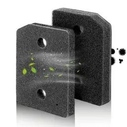 Produktbild: 2 Filter Trocknerfilter Betragen Flusenfilter-schaumfilter sponge für Miele-Trockner Ersatzteile für Schwammfilter Miele Trockner, Größe 207 x 157 x 30 mm Wäschetrockner Sockelfilter