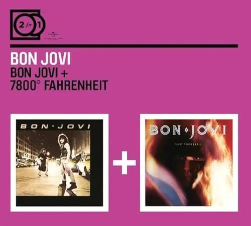 Produktbild: 2 For 1: Bon Jovi / 7800 Fahrenheit (Digipack ohne Booklet)