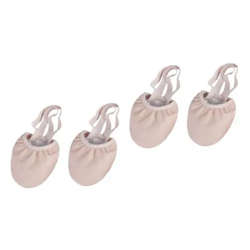 Produktbild: Mobestech 2 Paar Zehenschutz Für Ballett-tanzschuhe Elastisches Band Schlichtes Design Für Erwachsene Yoga Folk Modern Ballsaal Größe 42