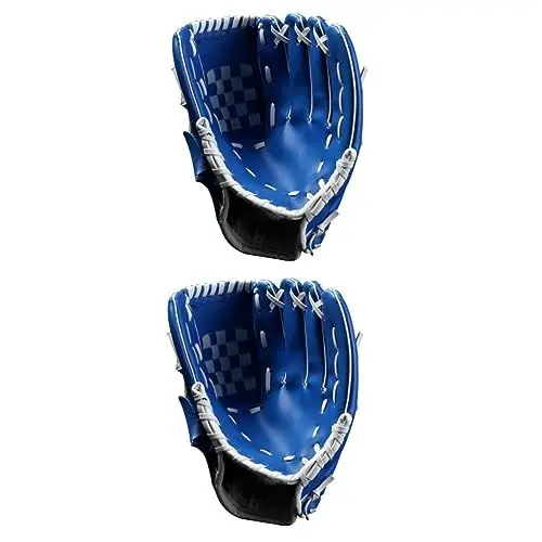 Produktbild: YARNOW 2 Stück 10 5 Softball-baseballhandschuhe Strapazierfähig Infielder-handschuh Ideal Für Das Training