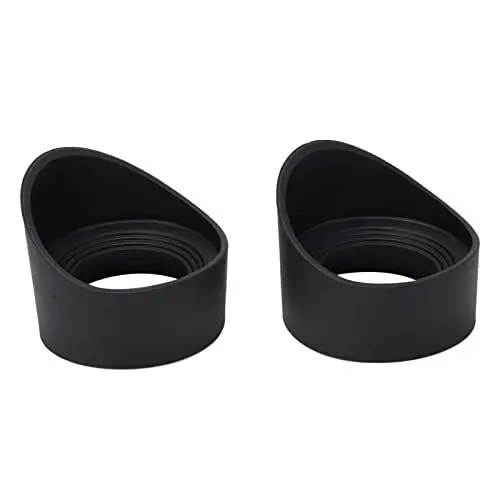 Produktbild: 2 STÜCKE Mikroskop-Okularabdeckung, Mikroskop-Gummi-Augenmuscheln für 42-48-mm-Mikroskop-Okulare, Okular-Augenmuschel