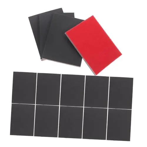 Produktbild: 2 Sätze Auto Schleifpapier Autoschleifpapier Autolack Schleifpapier Feines Schleifpapier Schleifblöcke Schleifpads Sandpapier Schwammschleifen Beflockungssand 20 Stück * 2 SOLUSTRE