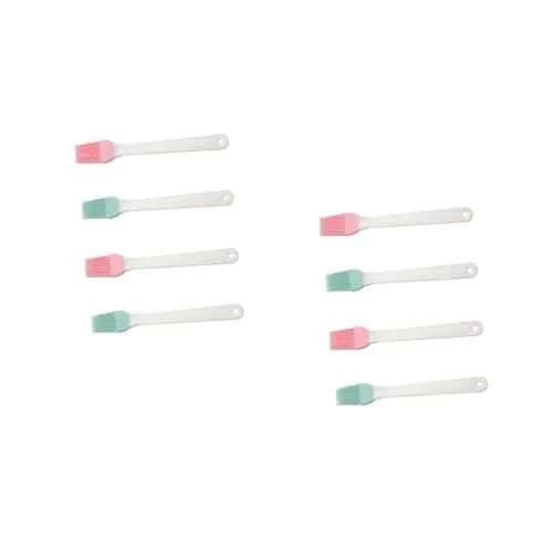 Produktbild: 2 Sätze Silikonbürste Grillbürstenwerkzeug Grillölbürste Backpinsel Werkzeug Silikonölpinsel Küchenbürste Bastelpinsel Saucenpinsel Backpinsel Für Zu Hause Kieselgel 4 Stück * 2 POPETPOP