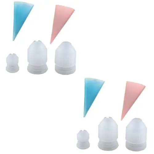 Produktbild: Ciieeo 2 Sets Leichte Kompakte Größe Spritzbeutel Düsen Kuchen Dekorieren Tools Set Für Küche