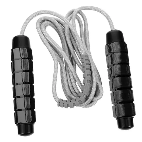 Produktbild: 2 Stk schlagschnur fitness geräte gym equipment türkranz outdoor jumping rope fitness equipment sports accesoories springschwänze seilspringen cardio kabellos Springseil Sportwaren