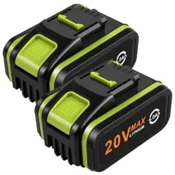 Produktbild: 2 Stück 20V 4.0Ah Akku für Worx 18V/20V WA3553 ASUNCELL Li-Ion Ersatzakku für Worx Elektro- & Gartengeräte Ersatz für WA3551.1 WA3572 WX390 WX176 WX178 WU268 WX166.4 WX372.1 WX800 WX802 WX678 WX550