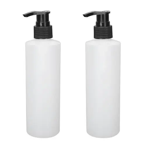Produktbild: 2 Stück 250 Ml Massageölwärmer-Pumpspender, Leere nachfüllbare Pumpflaschen,Pumpflasche Nachfüllbar,Wiederverwendbar für Lotion Kochsoßen Seife (Weiße)