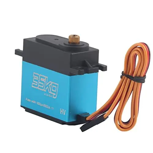 Produktbild: 2 Stück 35 Kg Digital-Servo-Servo 35 Kg Motor Enthält Metall-Servoarmmotor Ersatzmotor für Automodell-Fernbedienung, 35 Kg Servo-Laufbandmotoren