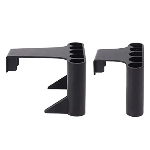 Produktbild: 2 Stück Aquarium-Pflanzenaufhänger, hängende Aquarium-Pflanzenhalter, Aquarium-Dekorationen mit integriertem Haken für den Anbau von Wasserpflanzen und lebenden Aquariumpflanzen (Long Hook Short Hook)