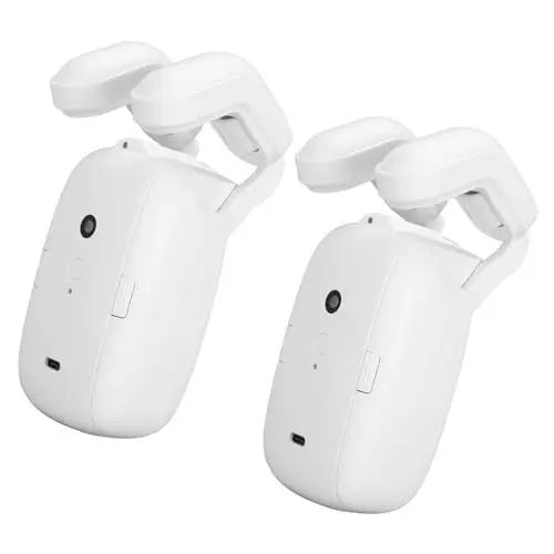 Produktbild: 2 Stück Automatischer Vorhangöffner, Bluetooth-Fernbedienung, Intelligenter Vorhang mit App und Timer, für Roman Rod, für Home