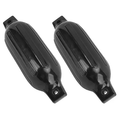 Produktbild: 2 Stück Schwarze Bootsfender 5,5 X 20 Zoll für Yachten und Fischerboote