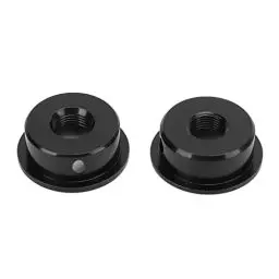 Produktbild: 2 Stück E-Gitarren-Buchsenabdeckung, E-Gitarren-Buchse, Gitarren-Ausgangsbuchsenplatte, Kompatibel mit Gitarre Im Telecaster-Stil(Schwarz) Musikinstrument spielen Accessoires Musikinstrumentenzubehör
