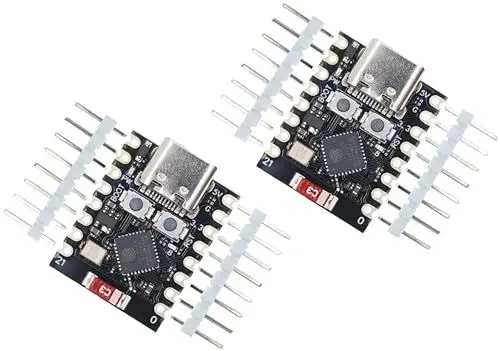 Produktbild: TECNOIOT 2 Stück ESP32-C3 Entwicklungsboard ESP32 Supermini WiFi Bluetooth