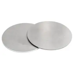 Produktbild: 2 Stück Edelstahlscheiben mit 80 mm Durchmesser, Dicke 1–10 mm, runde Metallplatte for Heimwerker, Handwerk und industrielle Nutzung, 5 mm(3mm)