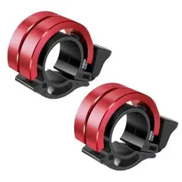 Produktbild: 2 Stück Fahrradklingel Mountainbike Fahrrad Klingel, 90DB Laut Aluminiumlegierung Glocke Fahrradklingel Kinder für Mountainbike MTB Rennräder Erwachsene 22-24 mm Lenker