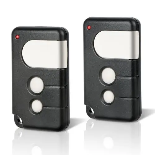 Produktbild: 2 Stück Garagentoröffner,Garage Handsender Kompatibel für MotorLift(84330EML,84333EML,84335EML) /LiftMaster(TX4UNIF,94333E)/Chamberlain(TX2REV,TX4RUNI,4330E,84333EML,94333E)
