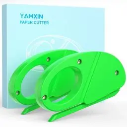 Produktbild: 2 Stück Geschenkpapier Schneider, Wrapping Paper Cutter Gift Wrap Cutter, Geschenkpapier Cutter Papierschneider für Weihnachten, Grün