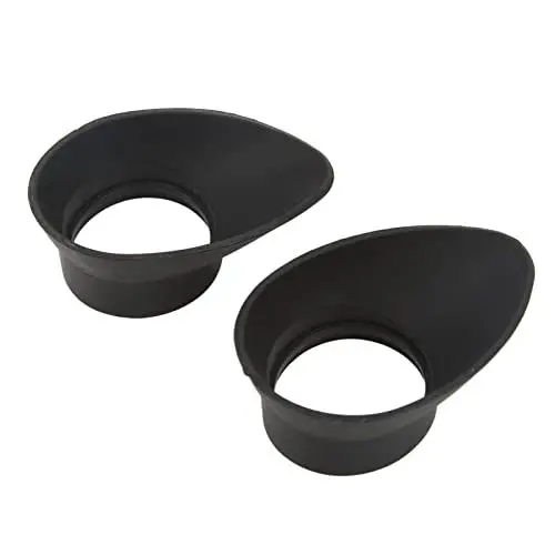Produktbild: 2 Stück Gummi Augenabdeckung, 27 Mm Durchmesser Fernglas Gummi Okular Augenschutzschalen für 42 Bis 48 Mm Okulare, Augenschutzschalen Okularabdeckungen für Teleskope