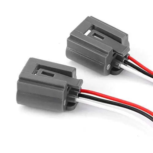 Produktbild: 2 Stück H13 9008 Buchsen-Kabelbaum-Adapter für Hitzebeständige Keramik-LED-Stecker