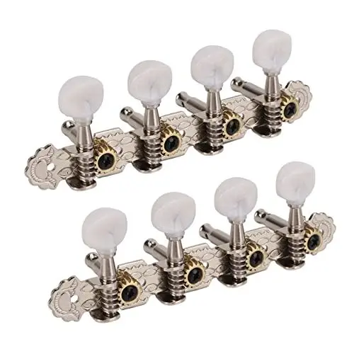 Produktbild: 2 Stück Mandolinensaiten-Stimmwirbel, Mandoline-Stimmschlüssel für Mandoline-Ersatzteile Musikinstrument spielen Accessoires Zubehör Für Musikinstrumente